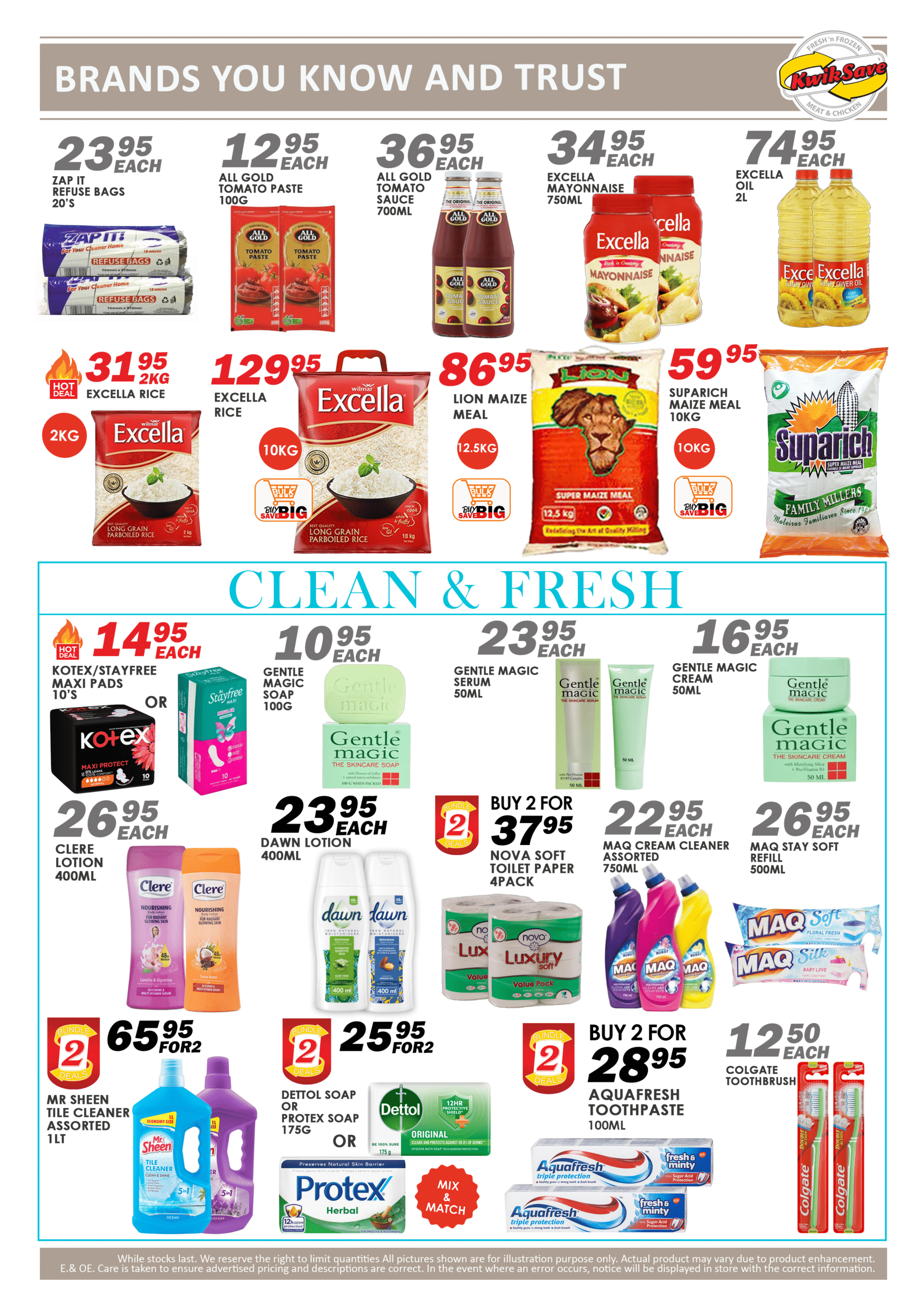 Kwiksave Pamphlet - Page 4 - 6 to 12 Sep 2026